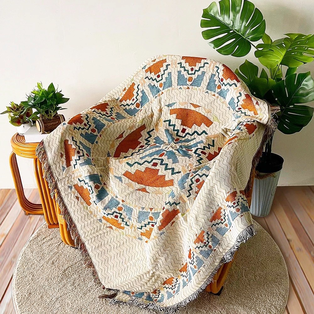 Boho Woven Blanket